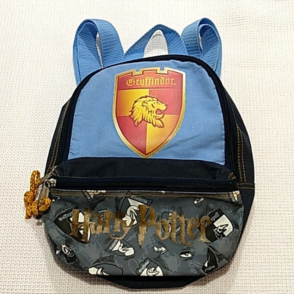 Harry Potter Y2K 2001 Gryffindor Backpack Compact‎ Pack Vintage